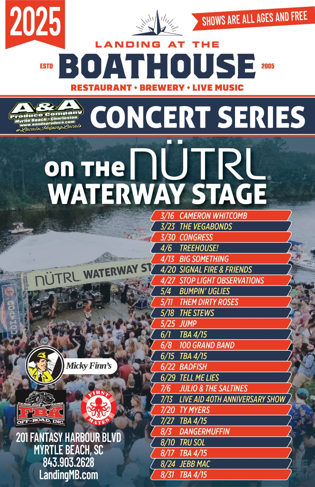 Summer Concert Series The Boathouse