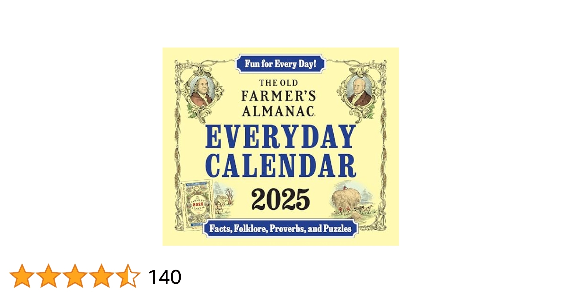 The 2025 Old Farmer s Almanac Everyday Box Calendar