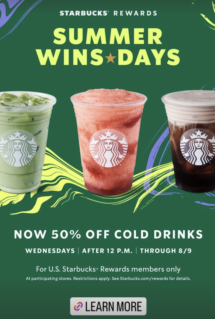 The HUGE Starbucks Deal You Need To Make Your Day Better The 