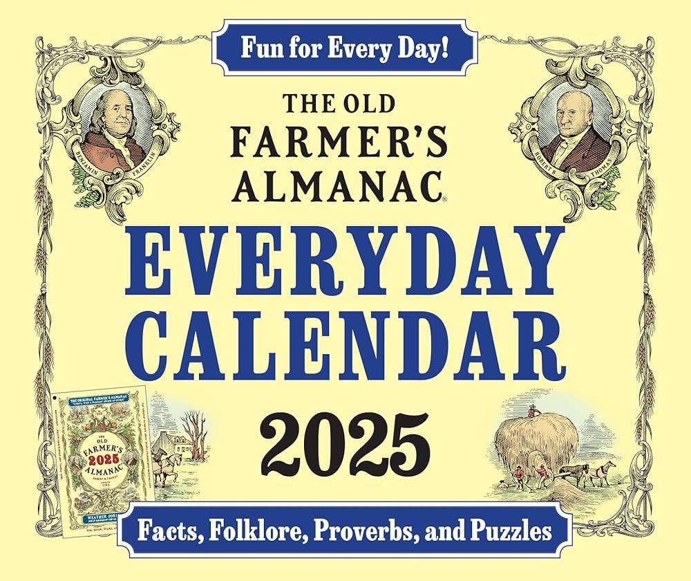 The Old Farmer s Almanac 2025 Everyday Calendar