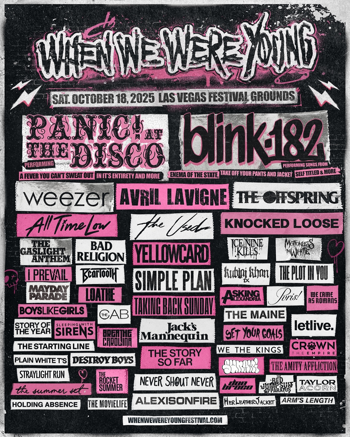 When We Were Young Festival 2025 Las Vegas Festival Grounds