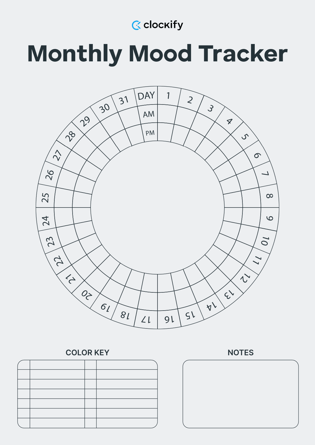 20 Printable Habit Tracker Templates