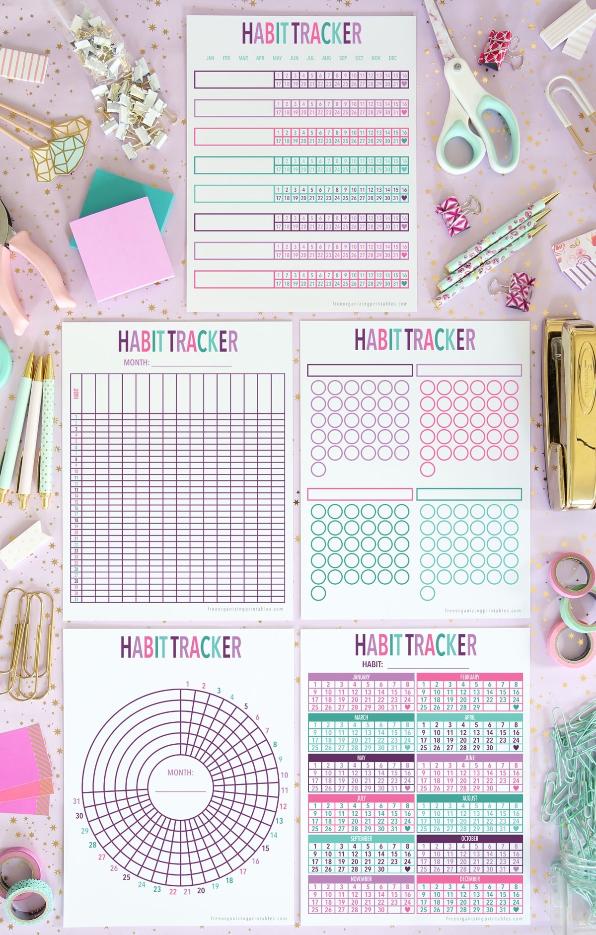 Happy Planner Habit Tracker Printable