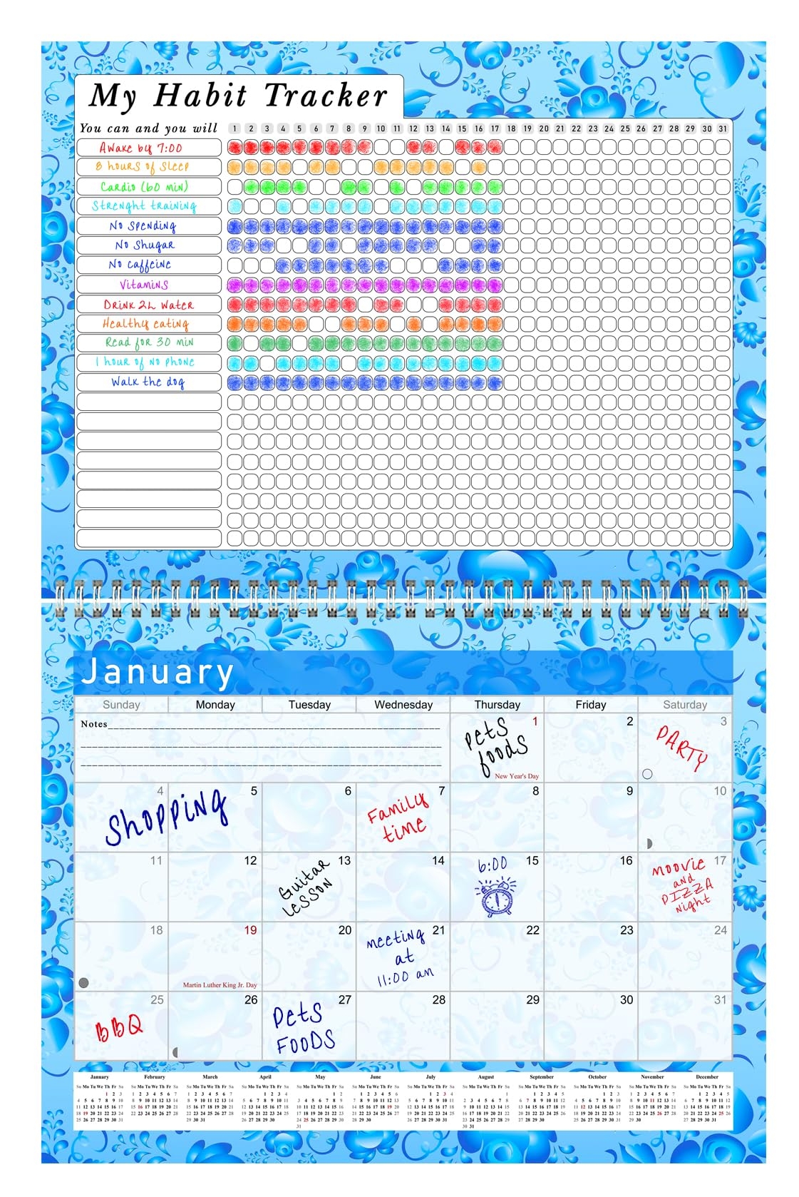 2026 Habit Tracker Free Printable