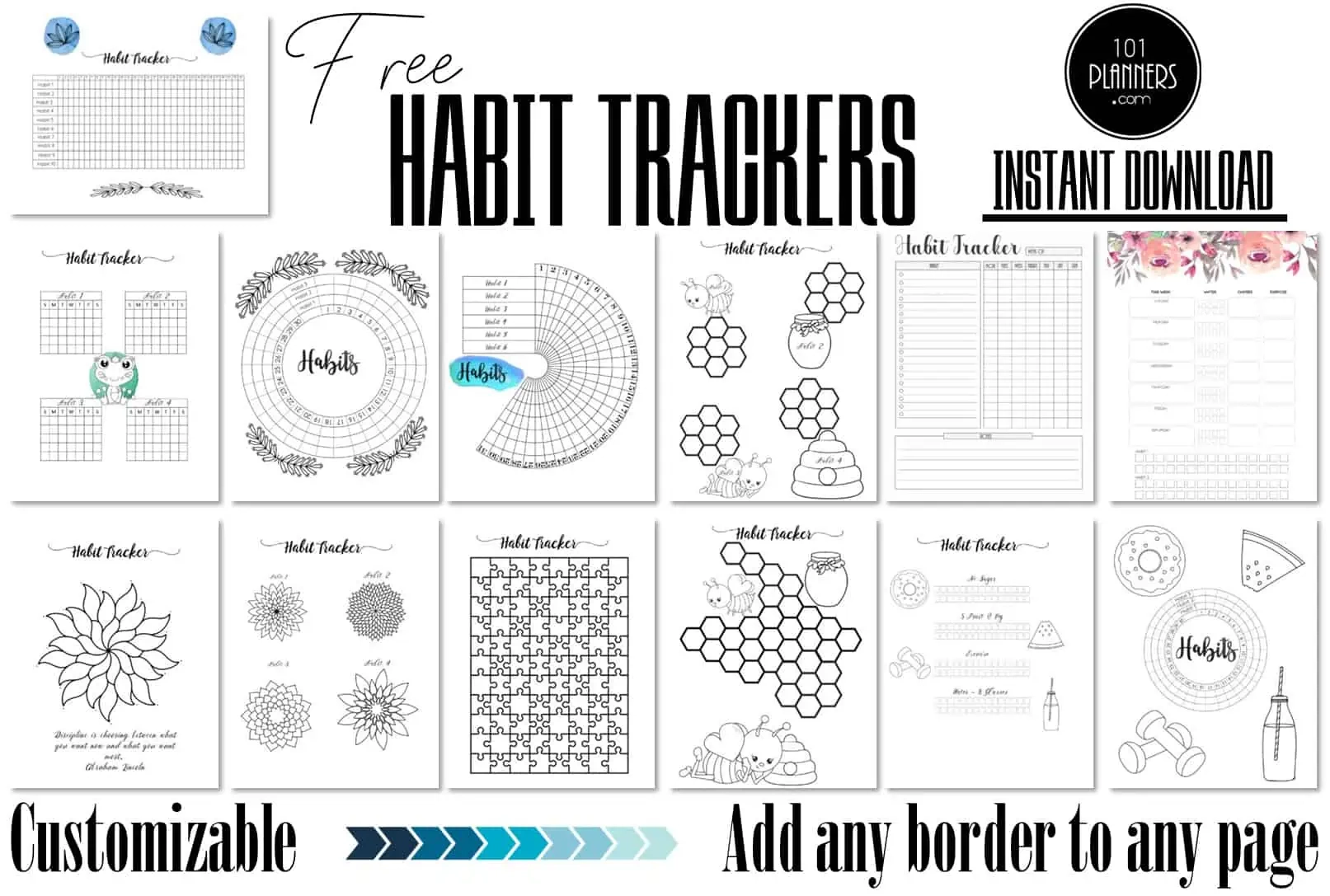 Printable Habit Tracker
