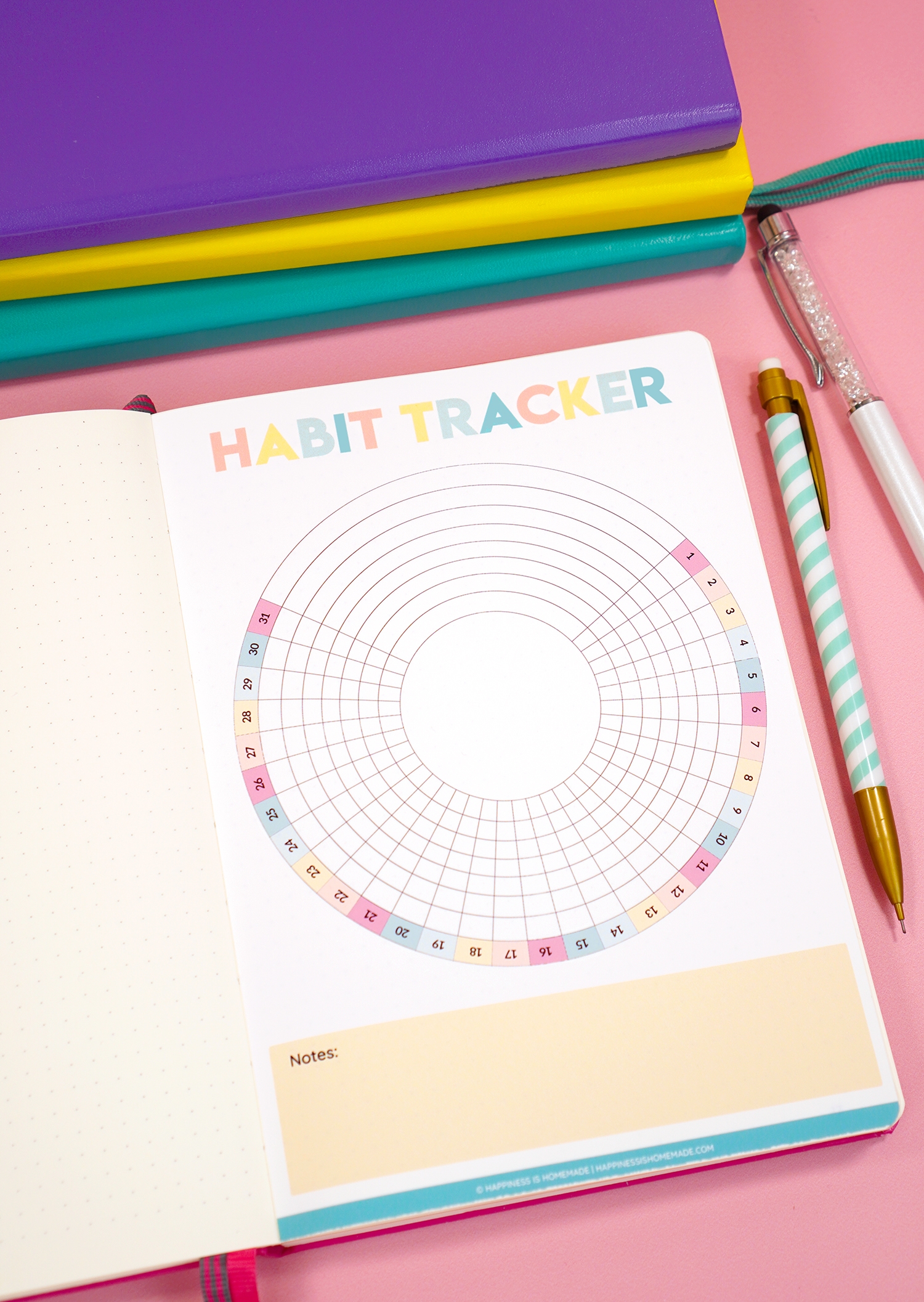 Habit Tracker Bullet Journal Free Printable