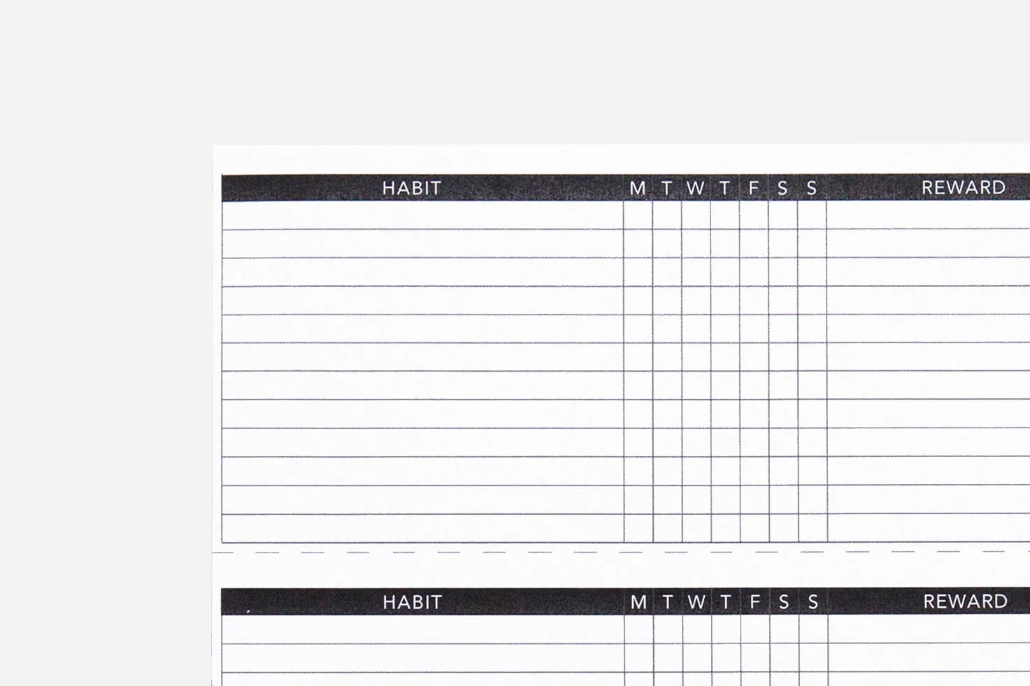 Habit Tracker PDF Free Printable Passion Planner
