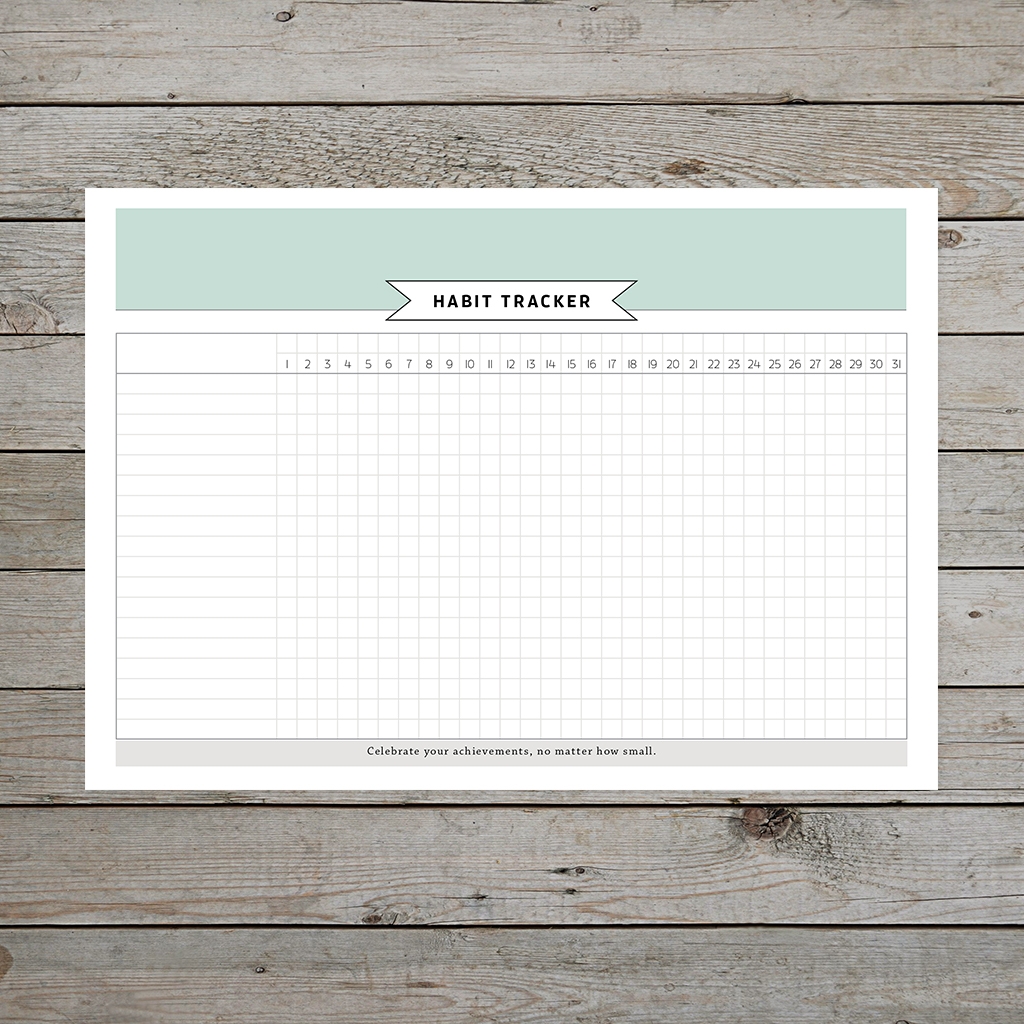 How To Make A Habit Tracker Work Better For You Plus Free Printable 